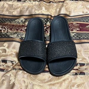 Crocs, 8, black